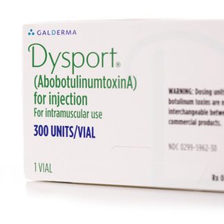 A box of dysport for injection.