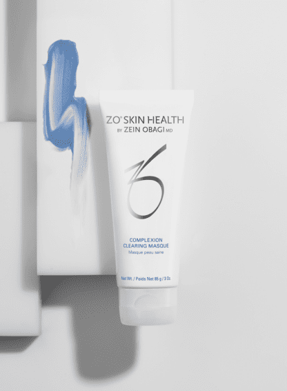 A tube of skin health is sitting on the wall.