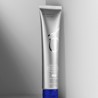 A tube of skin care product on the wall.